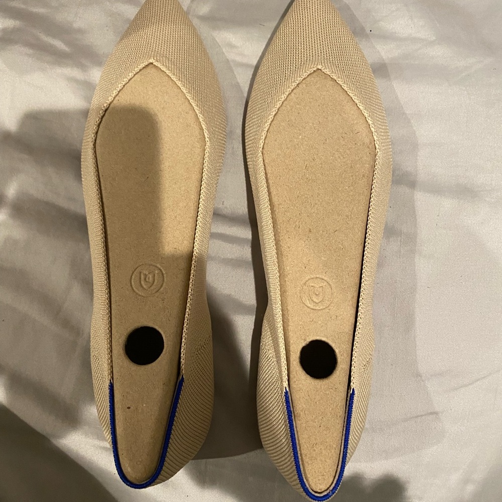 Rothy’s point shoes. Worn twice like new in a box